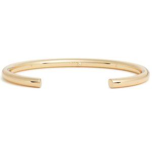 Rebecca Minkoff Goldtone Tubular Cuff Bracelet